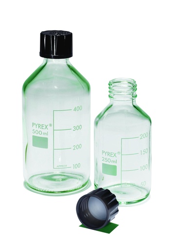 Flacon gradué large ouverture GL80 - Pyrex®