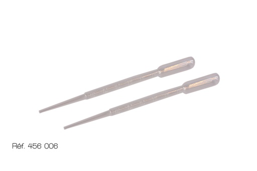 Pipettes pasteur en polyéthylène (lot de 500)