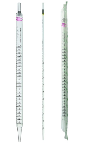 Pipettes sérologiques stériles en polystyrène (lot de 50)