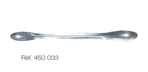 Spatule avec cuillère en inox 
