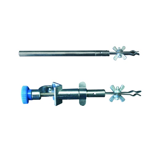 Pince pour thermomètre ou burette
