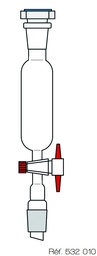 Ampoule de coulée 100 mL rodée 19/26 VB 3.3