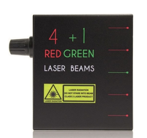 [004145-S69113] Source laser 1/3/5 faisceaux rouge et vert