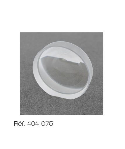 Lentille de précision +/-5% en verre B270 - Diamètre 80 mm