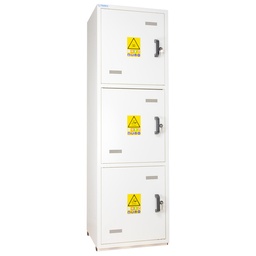 [251201] Armoire de sureté 3  compartiments dont 1 acide Trionyx - 1825x560x545 mm