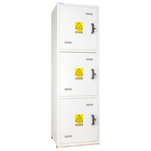 [251201] Armoire de sureté 3  compartiments dont 1 acide Trionyx - 1825x560x545 mm
