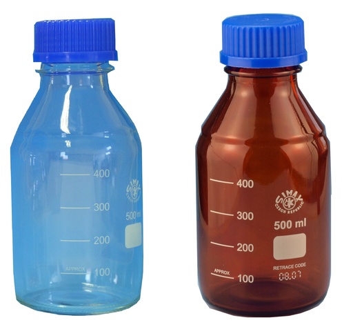 Flacons à vis - gradués - stérilisables - Simax®